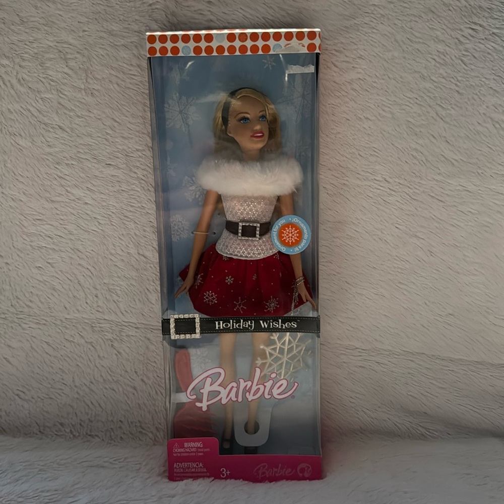 Mattel Barbie 2007 Holiday Wishes